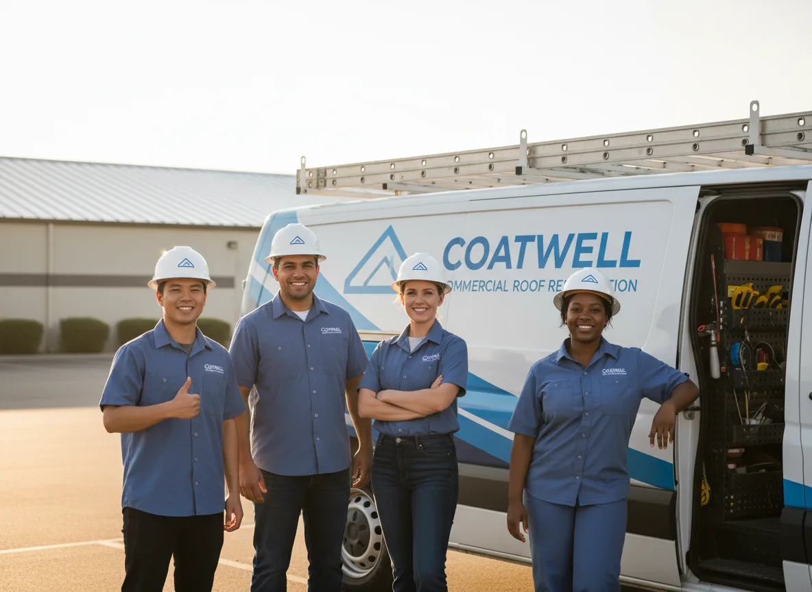 Commercial roof coating company in Eidson, TN